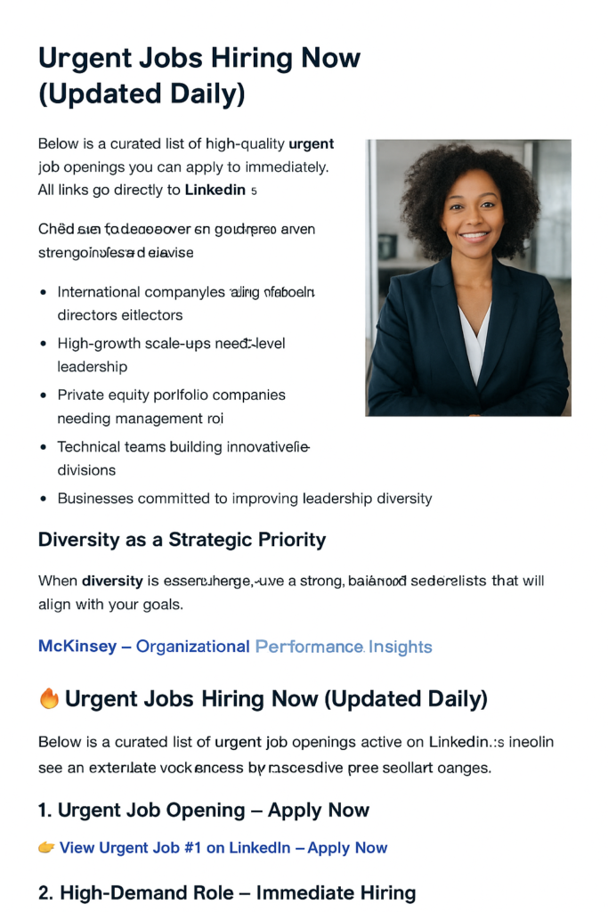 The Best Executive Search: Exceptional Talent -Apply Now find jobs in Spain